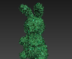 3ds Max神奇的散布功能：打造可愛樹葉兔子