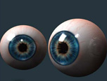 Maya製作真實的眼球