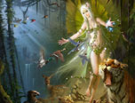 特約教程：《庇護生靈的自然女神》繪製解析