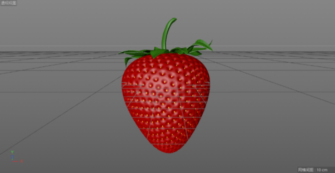 c4d教程之製作逼真的草莓建模及渲染