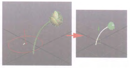 Maya特效實例之花瓣飄揚效果（三）製作發射粒子與花瓣