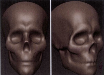 Mudbox雕刻工具使用教程——頭骨雕刻實例（二）
