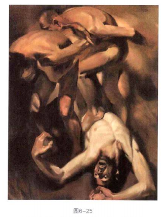 PS臨摹利森蒂作品—《Los condenados》