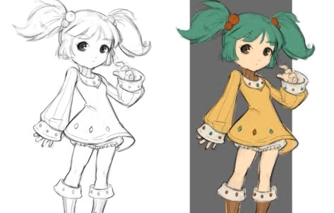 Q版角色三頭身設計課